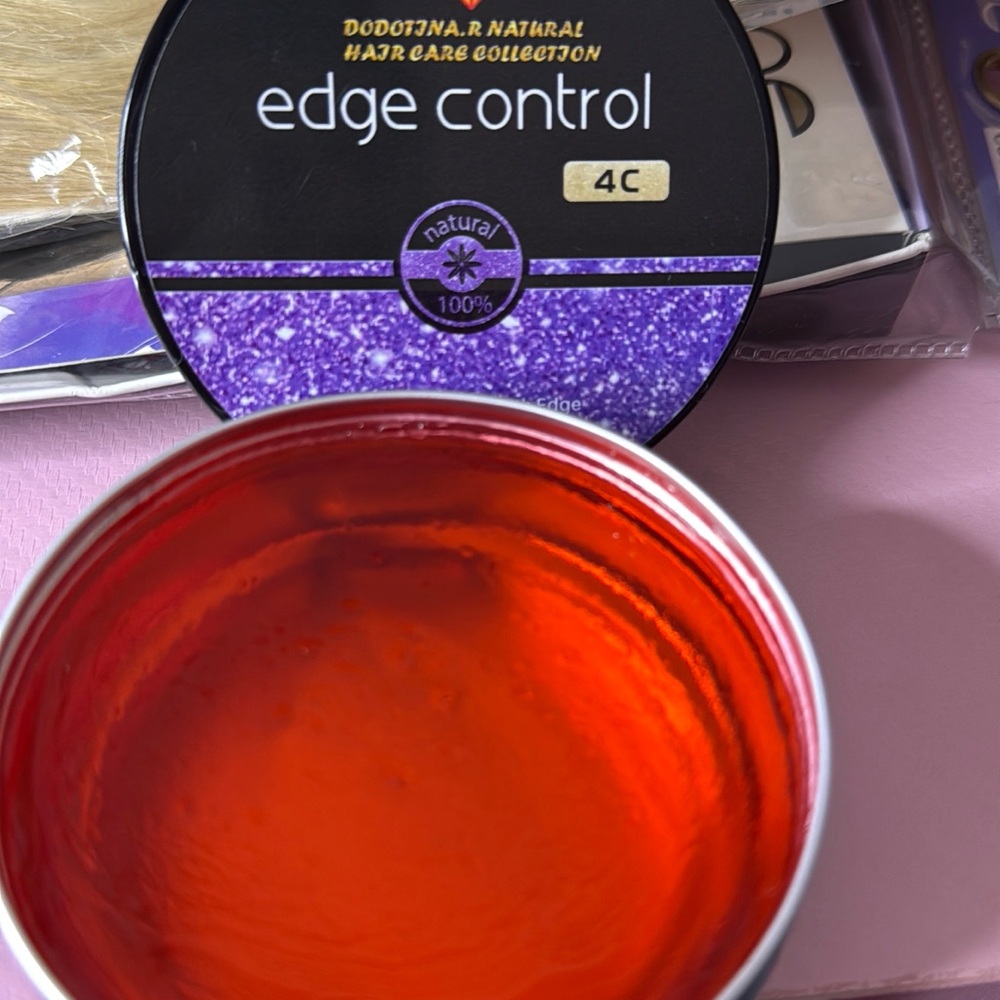 Purple Edge Control Hair Gel